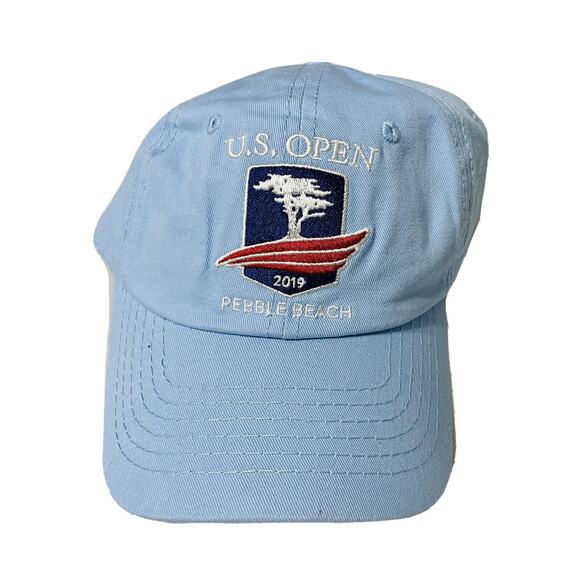 NWOT USGA US Open 2019 Pebble Beach Strapback Hat Cap Adjustable Adult - Picture 1 of 5